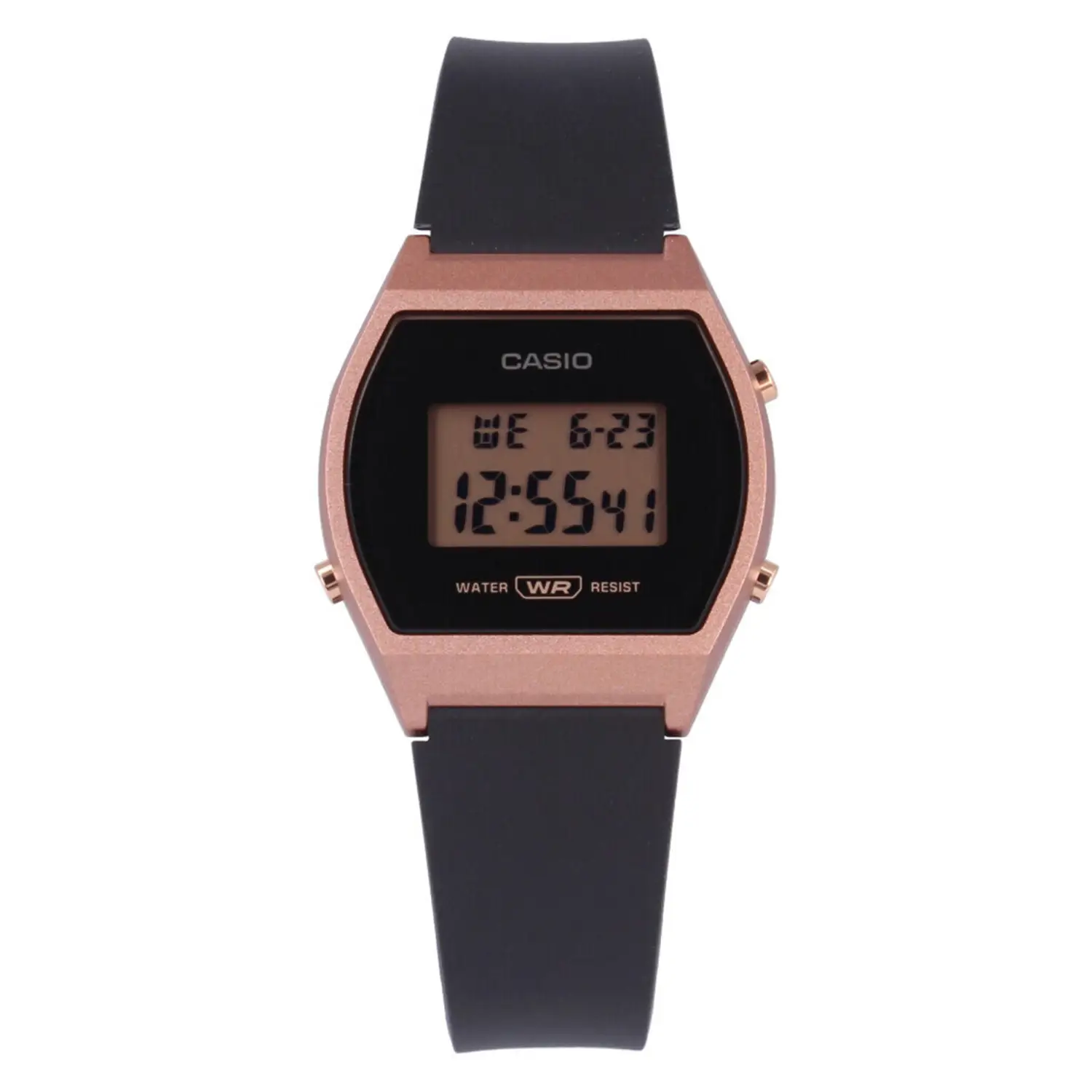 Casio Women’s Sports Digital Rose Gold Tone/Black Resin