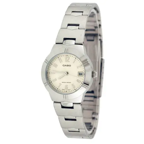 CASIO WOMEN’S STAINLESS STEEL ANALOG WATCH LTP1241D-7A2 -
