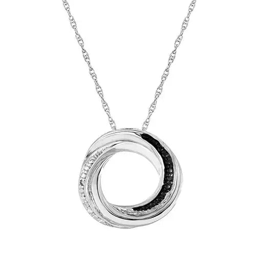 Circle Pendant in Sterling Silver - Misc