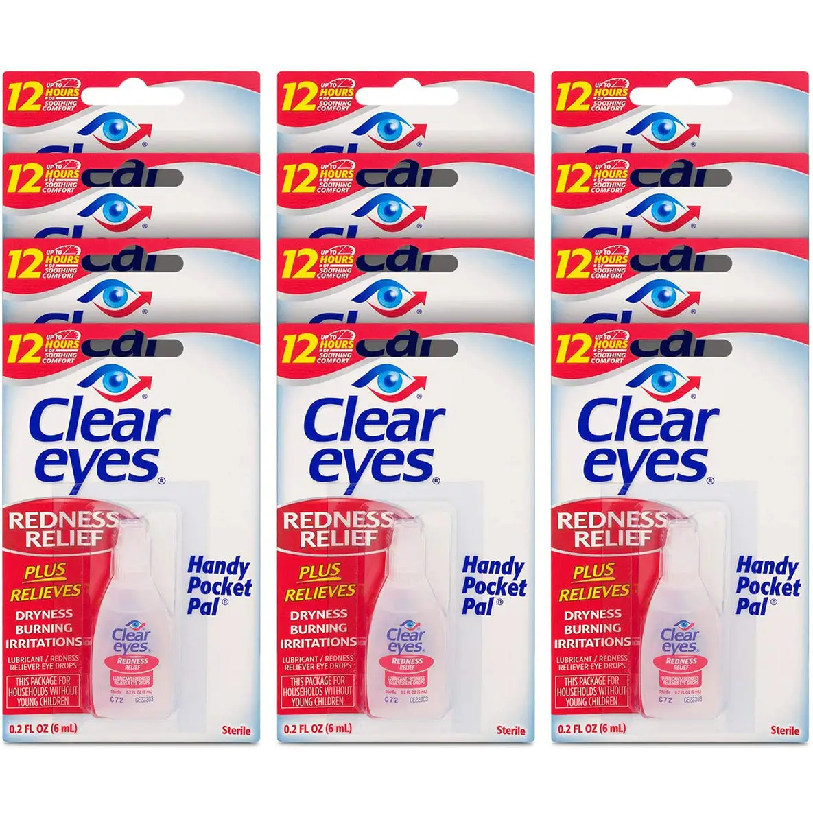 Clear Eyes Handy Pocket Pal Lubricant Redness Relief 6ml Eye