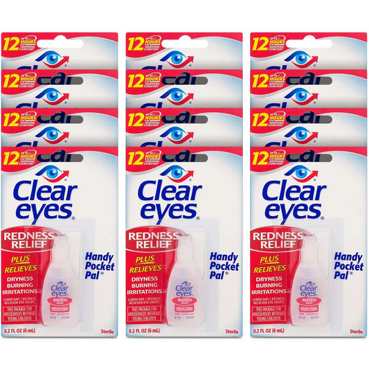 Clear Eyes Handy Pocket Pal Lubricant Redness Relief 6ml Eye