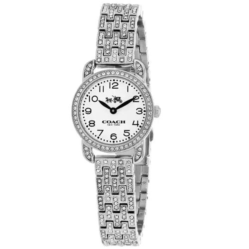 Coach Women’s Delancey Quartz Crystals Stainless Steel Watch