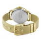 Coach Women’s Delancey Quartz Gold Tone Stainless Steel Mesh