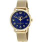 Coach Women’s Delancey Quartz Gold Tone Stainless Steel Mesh