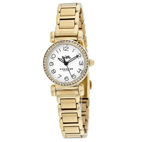 Coach Women’s Madison Stainless Steel Gold Plated Watch