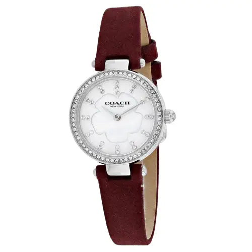 Coach Women’s Modern Luxury Stainless Steel Leather Watch