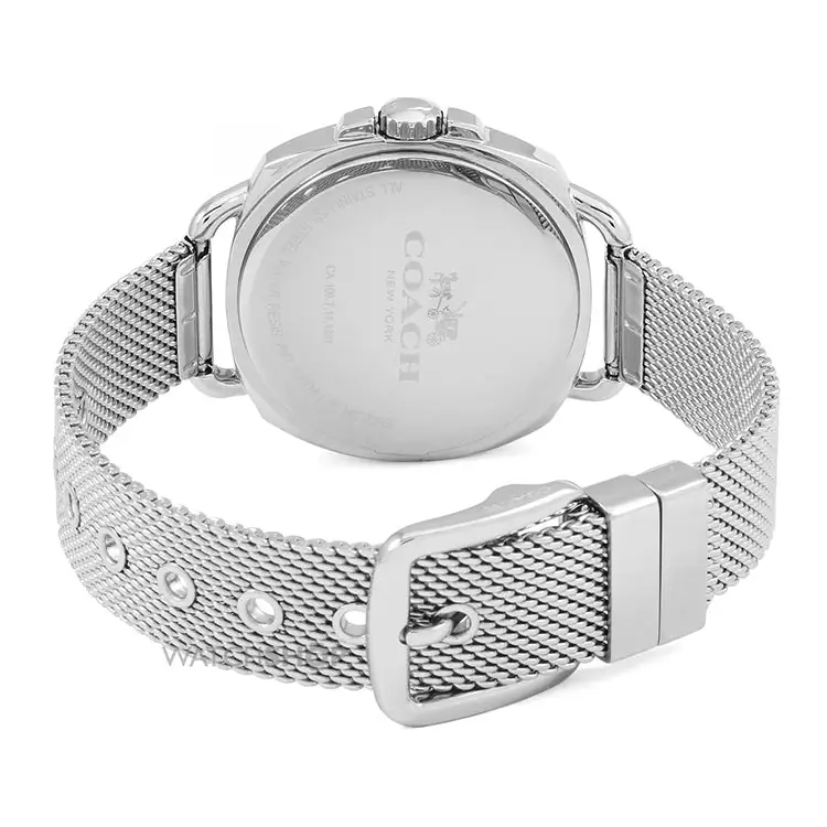 Coach Women’s Tatum Analog Quartz Stainless Steel Mesh Watch