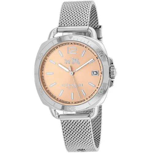 Coach Women’s Tatum Analog Quartz Stainless Steel Mesh Watch