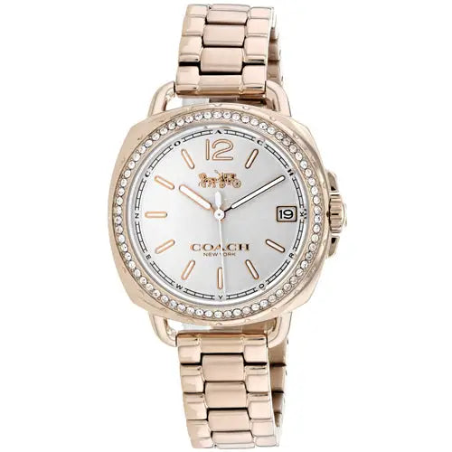 Coach Women’s Tatum Quartz Rose Gold Tone Stainless Steel