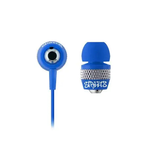 Coby Stereo Earphones Blue - Misc