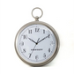 Crosley 12 Deco Finial Metallic Wall Clock & Alarm Clock Set