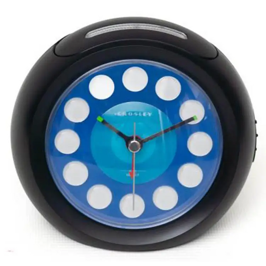 Crosley Quiet Sweep USB Charging Ports Modern Ball Alarm