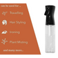 Delta 10oz Clear Bottle Black Sprayer Gardening Hair