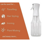 Delta 24oz/700ml Ultra Fine Mister (Clear Bottle White