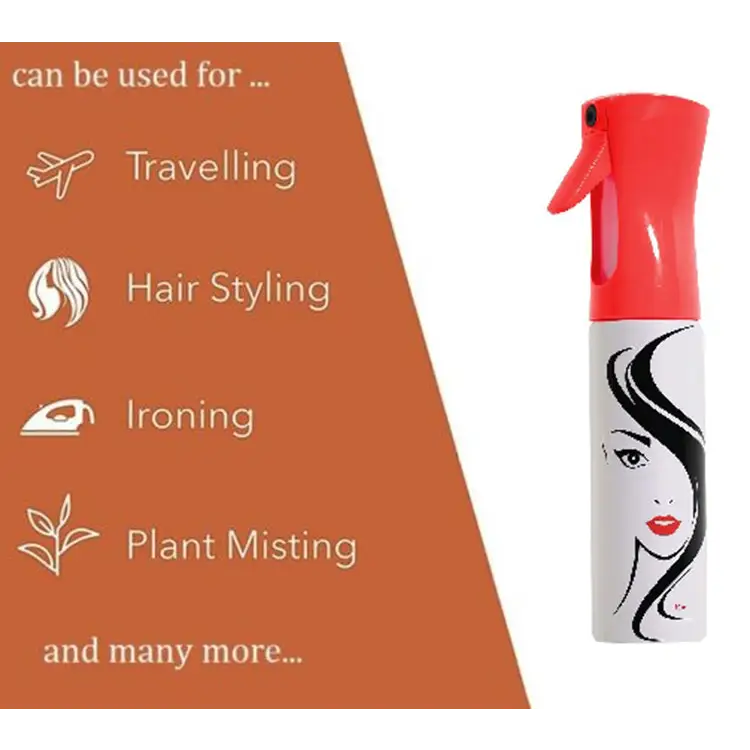 Delta 300ml Slick Chick Red Sprayer Gardening Hair Watering