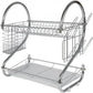 Diamond Home 2 Tier 16 Dish Rack (Chrome) 10015 - Misc