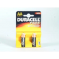 Duracell MN1500B2 AA Alkaline Batteries - 2 Pack - Misc