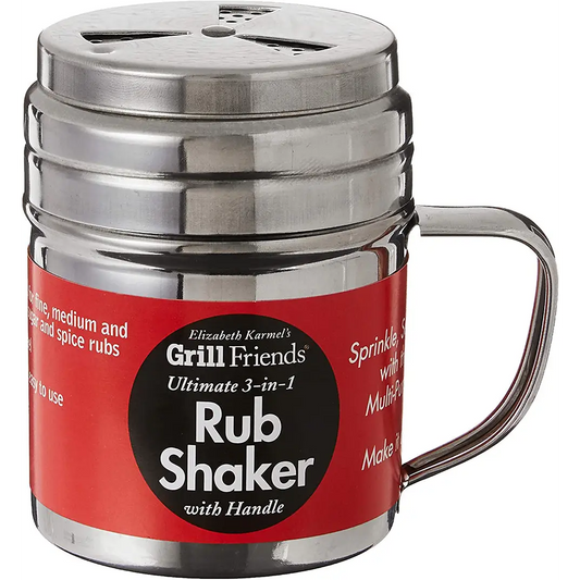 Elizabeth Karmel’s Adjustable Stainless Steel Dry Rub Shaker