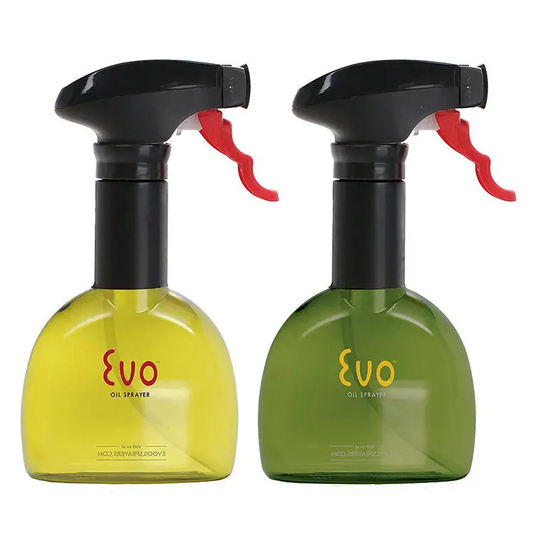 Evo Refillable Non-Aerosol Ellipsoid Oil Bottle Sprayers