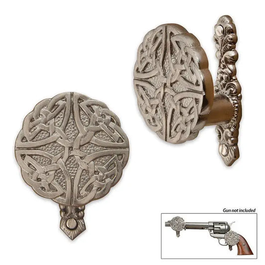 Exclusive 3 Celtic Cast Metal Gun/Sword Hanger (Set of 2)