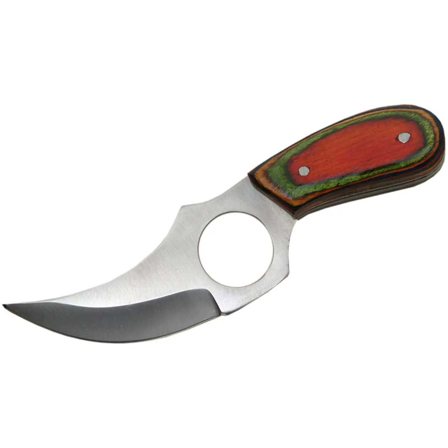 Exclusive 6 Multi Color Short Skinner with Sheath 202989-MC