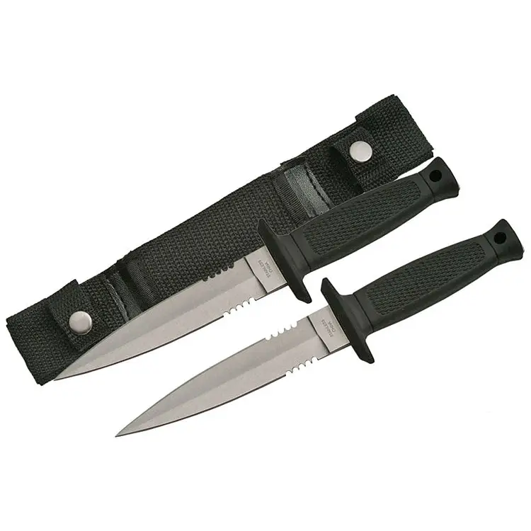 Exclusive 7 Double Thrower Knives with Sheath (2 piece)