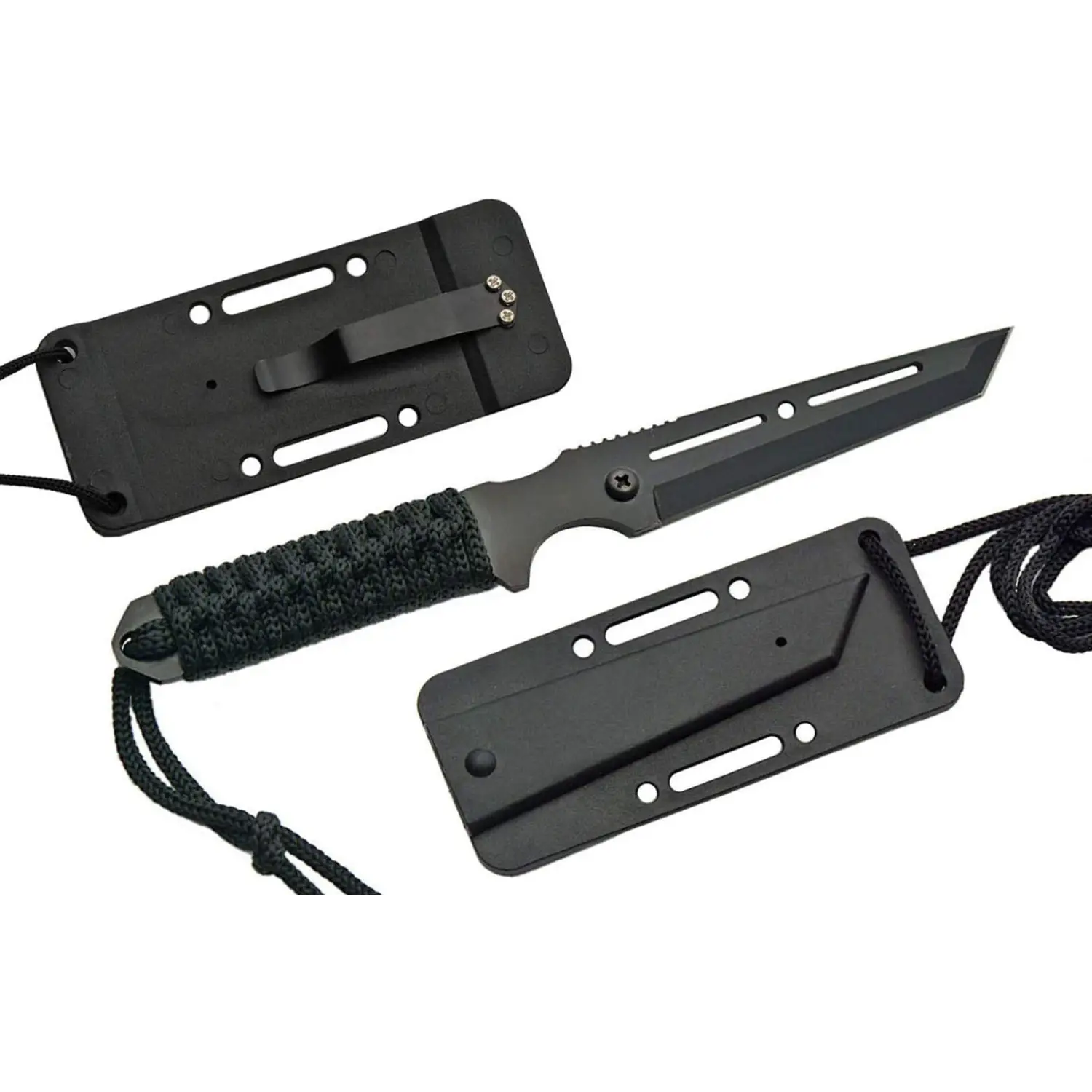 Exclusive 8 Slick Black Stainless Steel Sniper Knife 210992