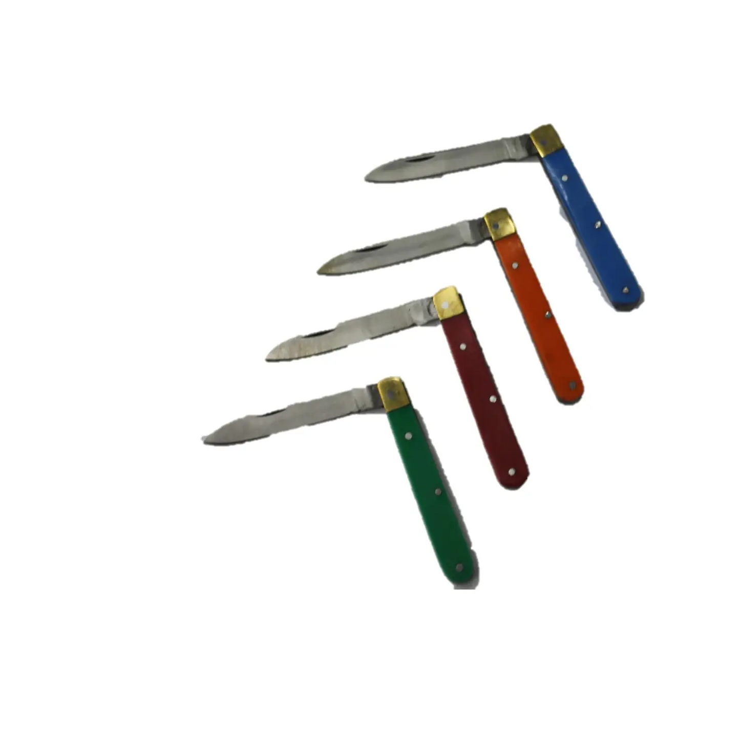 Exclusive Assorted Color ABS Handles 3 Pencil Knife 202910 -