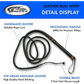 Exclusive Handmade 9ft Black Braided Leather Bull Whip