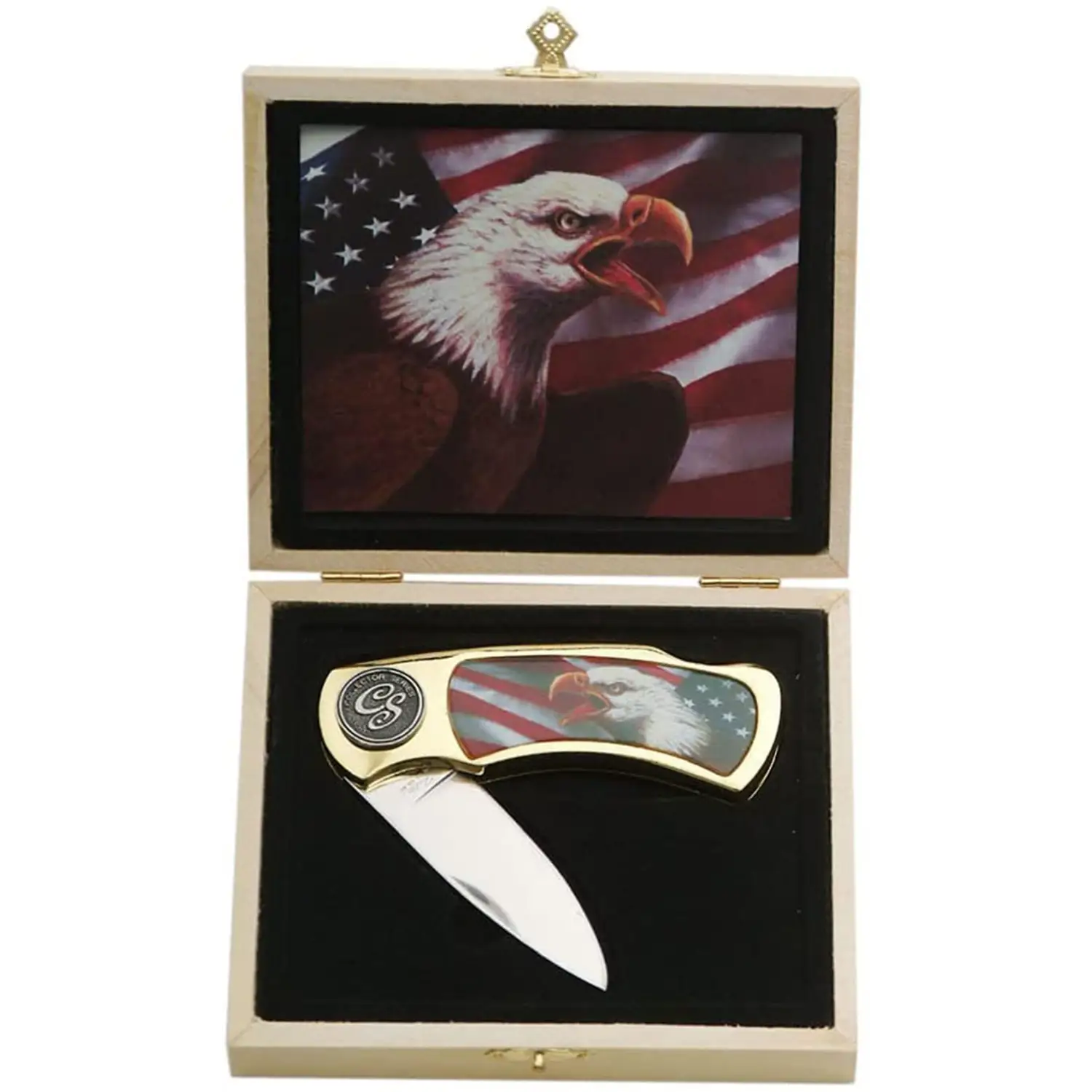 Exclusive Mad Eagle Stainless Steel Pocket Knife Gift Box