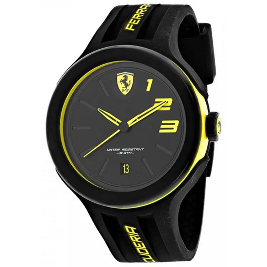 Ferrari Scuderia Men’s FXX Quartz Black Silicone Watch