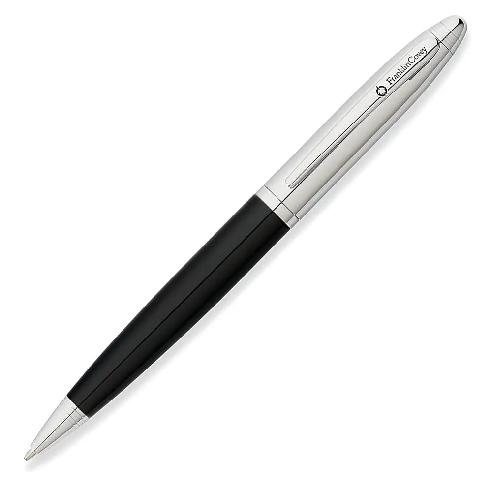 Franklin Covey Lexington Midnight Black w/Chrome