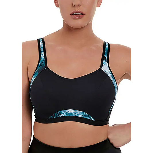 Freya Epic Underwire Crop Top Sports Bra w/ Moulded Inner