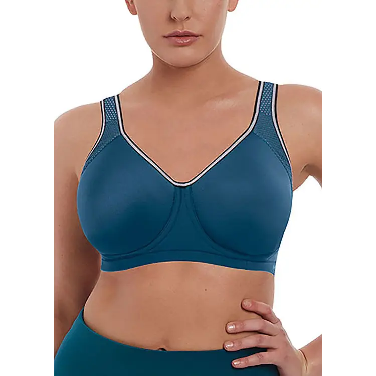 Freya Sonic Underwire Moulded Sports Bra (Petrol 34DD)