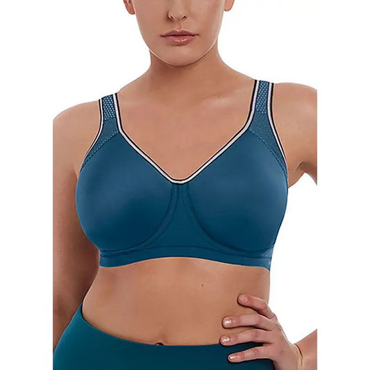 Freya Sonic Underwire Moulded Sports Bra (Petrol 34DD)