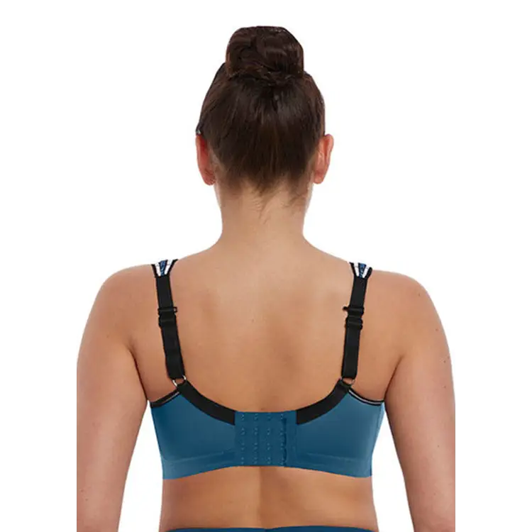 Freya Sonic Underwire Moulded Sports Bra (Petrol 34DD)