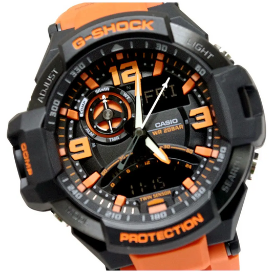 G-Shock GA-1000-4ACR GA-1000 Aviation Series Men’s Luxury