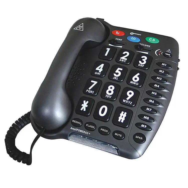 Geemarc Amplified Hearing Air Compatible Corded Telephone