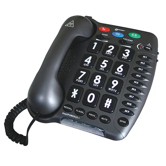 Geemarc Amplified Hearing Air Compatible Corded Telephone