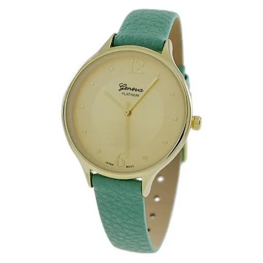 Geneva Platinum Women’s Gold Tone Stainless Steel Light