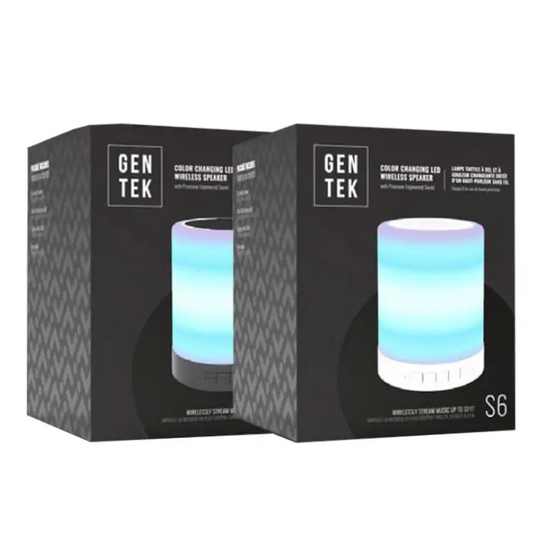 Gentek Color Changing LED Bluetooth Wireless Speaker