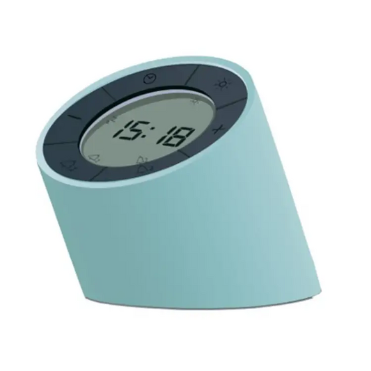 Gingko Edge Light Digital Rechargeable Dual Alarm Clock