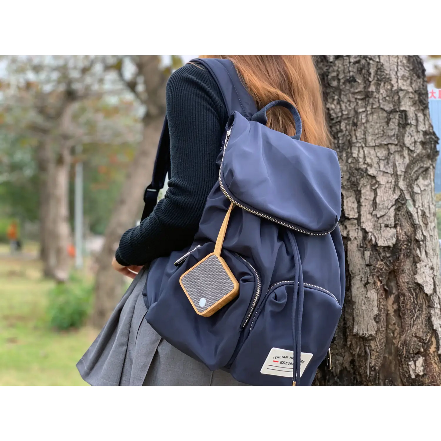 Gingko MI SQUARE POCKET SPEAKER BAMBOO - Misc