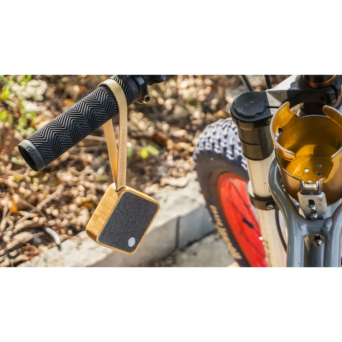 Gingko MI SQUARE POCKET SPEAKER BAMBOO - Misc