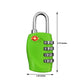 Go Green Power 4 Digit Combination Lock Green 0.2 Pound -