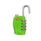Go Green Power 4 Digit Combination Lock Green 0.2 Pound -