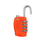 Go Green Power 4 Digit Combination Lock Red 0.2 Pound - Misc