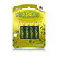 Go Green Power Super Heavy Duty Batteries AAA (Pack of 4)