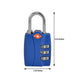 Gogreen 3 Digit Combo Lock (Blue) TR1120BL - Misc