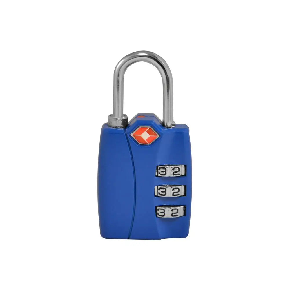Gogreen 3 Digit Combo Lock (Blue) TR1120BL - Misc
